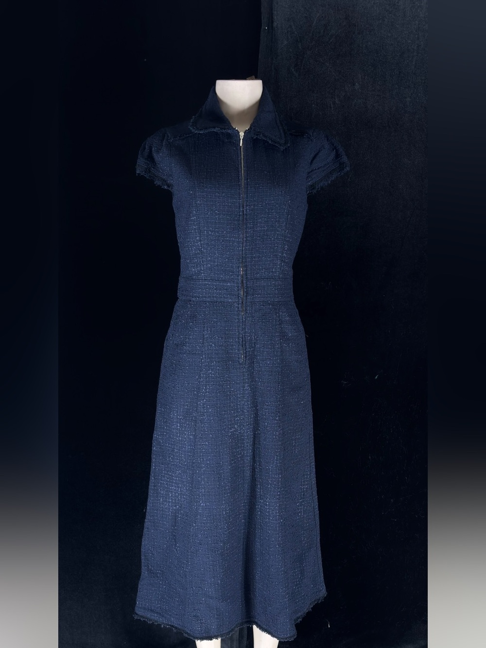 ME+EM Navy Dress with Branded Tag